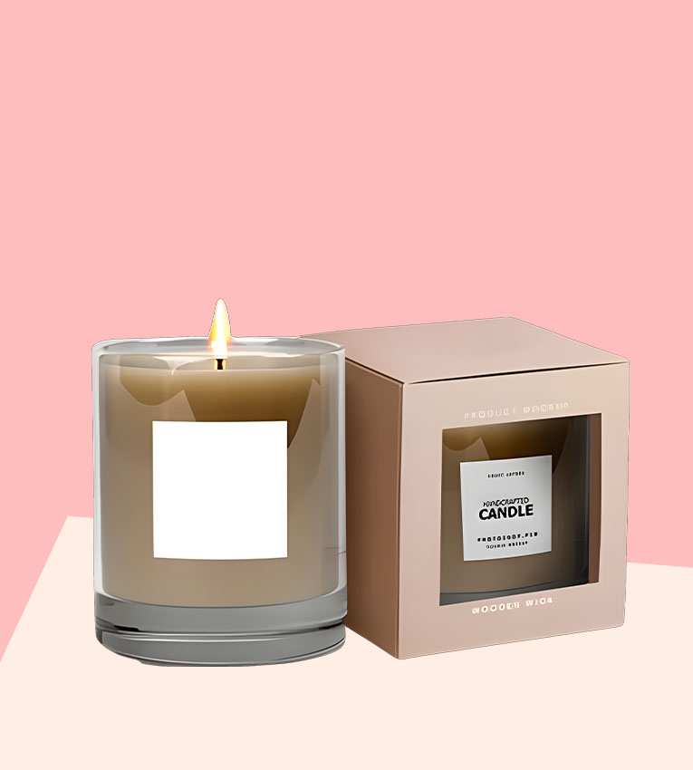 Candle Packaging With Window